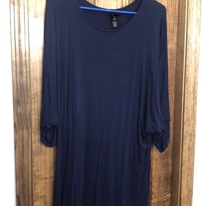 Navy blue dolman